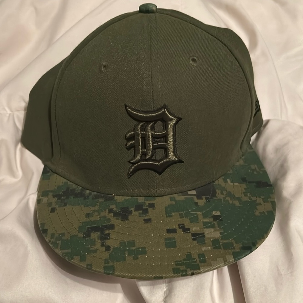 Detroit tigers camp hat